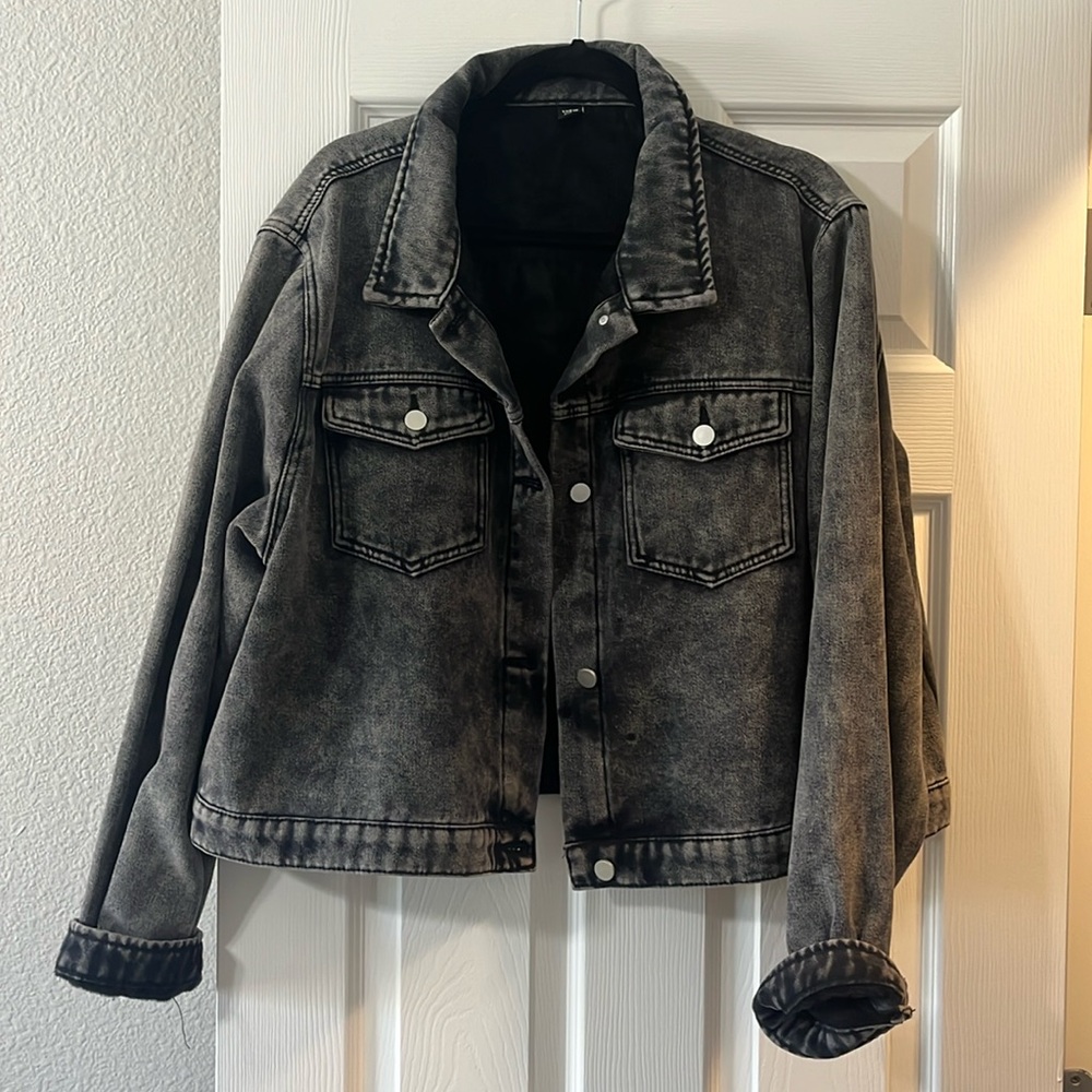 SHEIN Black Jean Jacket